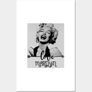 Love Marilyn Monroe in black and white stippling. 60th Anniversary Marilyn Monroe Posters and Art